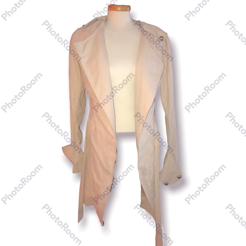 *PATTYBOUTIK* Faux suede trench coat